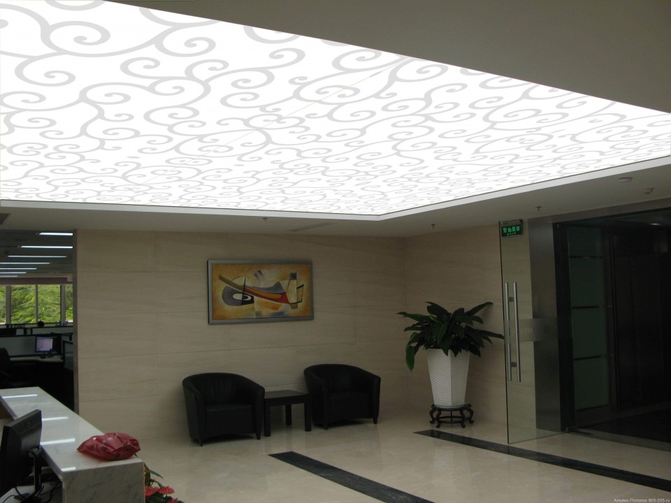 Заказать световые потолки new vision в г. Сочи